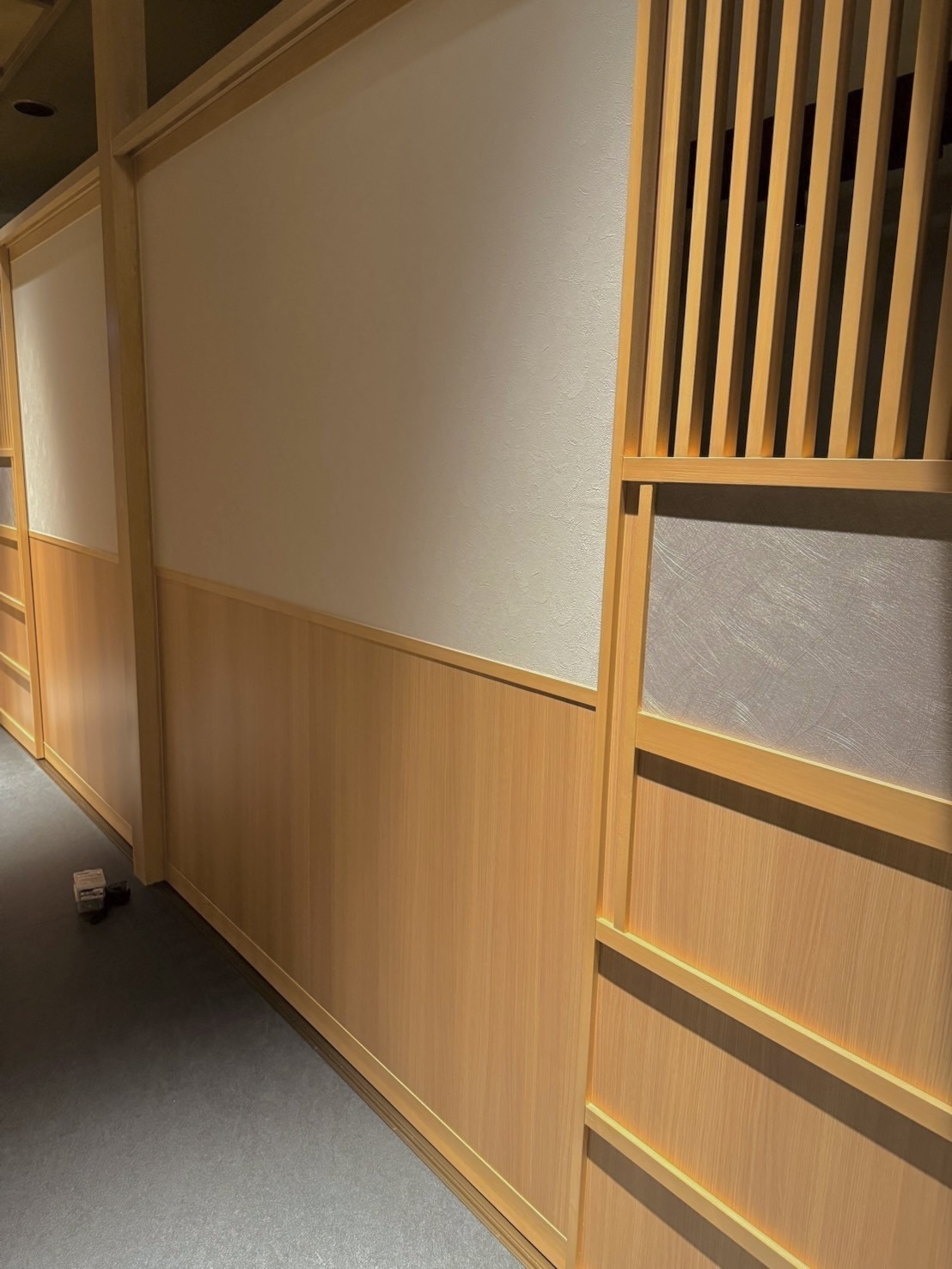 使い分けられる可動式の壁